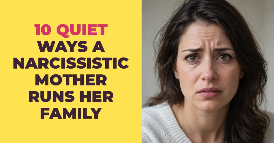 10 Quiet Ways a Narcissistic Mother Runs Her Whole Family