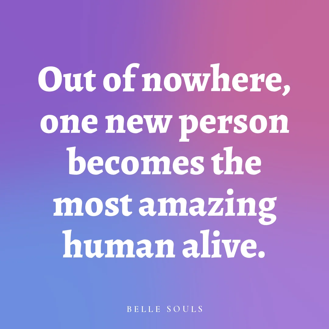Out of nowhere, one new person becomes the most amazing human alive.