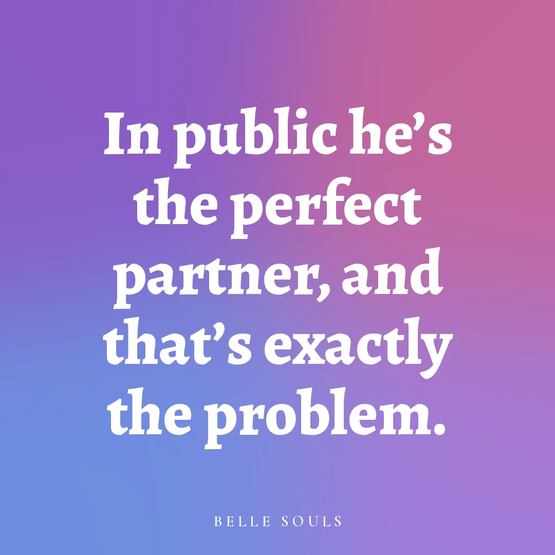 In public he's the perfect partner, and that's exactly the problem.