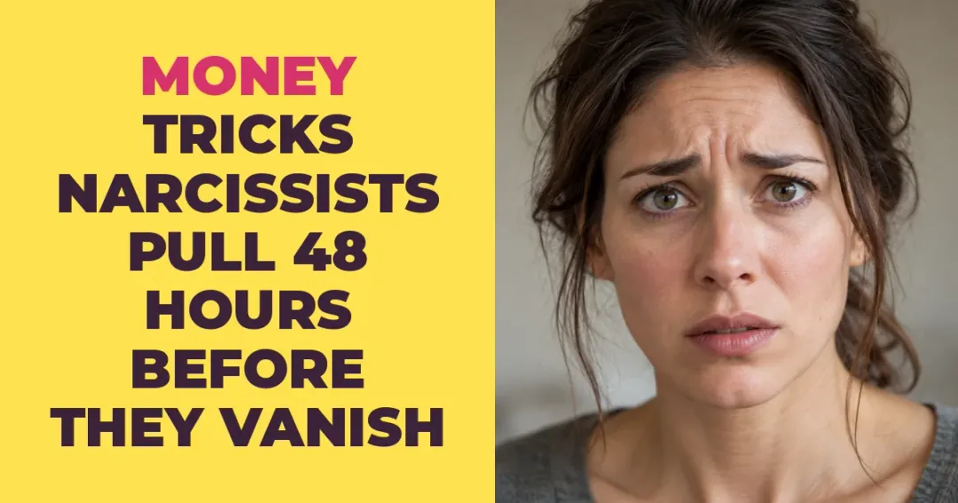 The Sneaky Money Tricks Narcissists Pull In The 48 Hours Before They Vanish