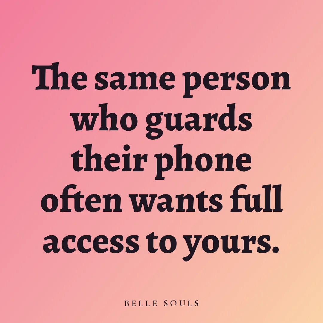 The same person who guards their phone often wants full access to yours.
