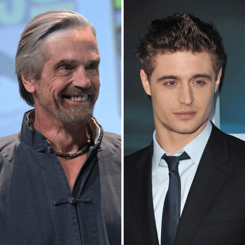 Jeremy Irons and Max Irons