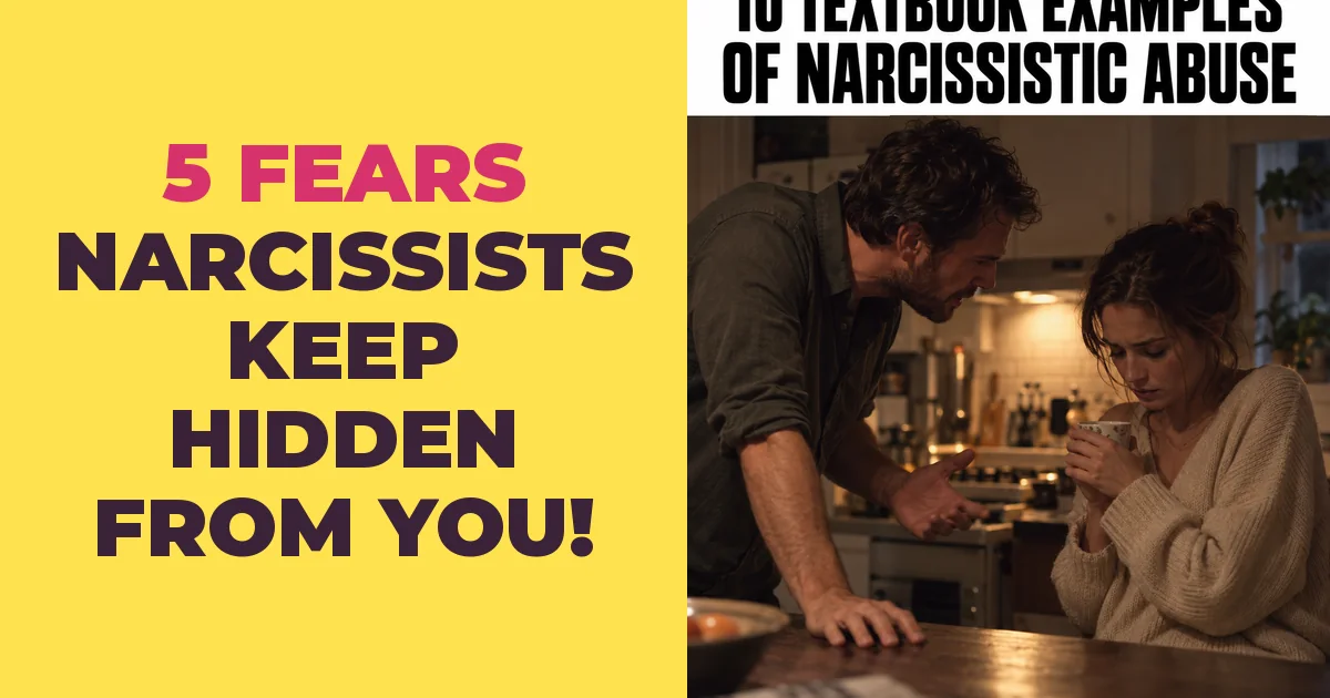 5 Fears Narcissists Keep Hidden