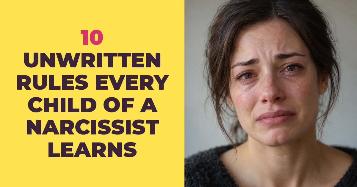 The 10 Unwritten Rules Every Child Of A Narcissist Learns